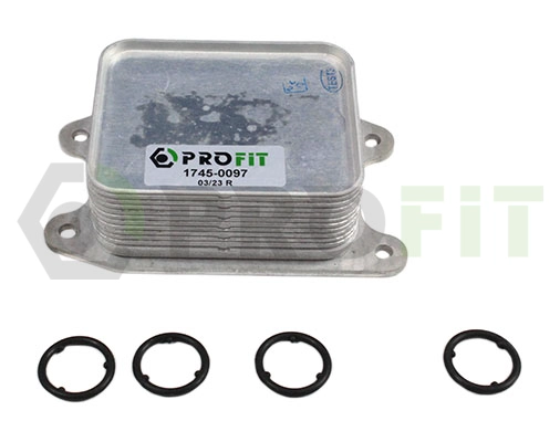 Oil Cooler, engine oil (1745-0097)