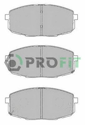 Brake Pad Set, disc brake (5000-1869 C)
