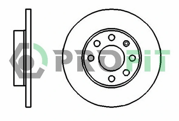 Brake Disc (5010-0116)