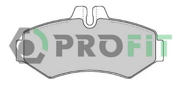 Brake Pad Set, disc brake (5000-1306)