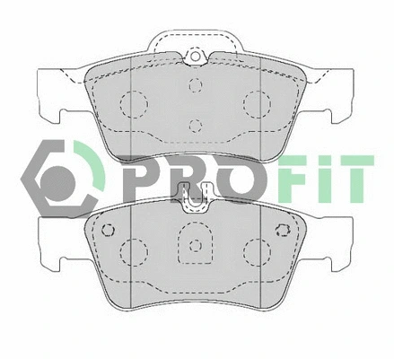 Brake Pad Set, disc brake (5000-1526 C)