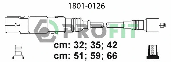 Ignition Cable Kit (1801-0126)