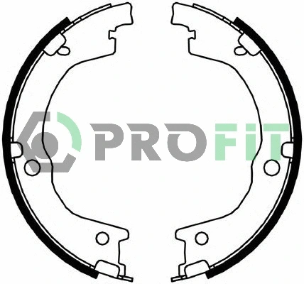 Brake Shoe Set (5001-4049)