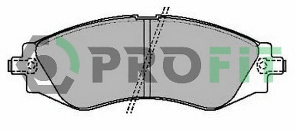 Brake Pad Set, disc brake (5000-2049)