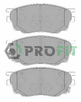 Brake Pad Set, disc brake (5000-1707 C)