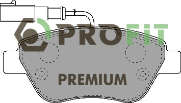 Brake Pad Set, disc brake (5005-1466)