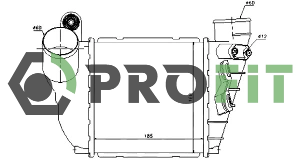 Charge Air Cooler (1780-0004)