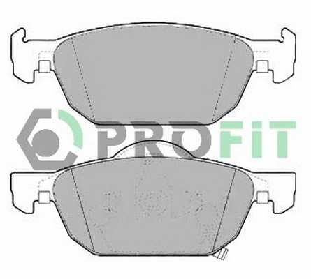 Brake Pad Set, disc brake (5000-2025)