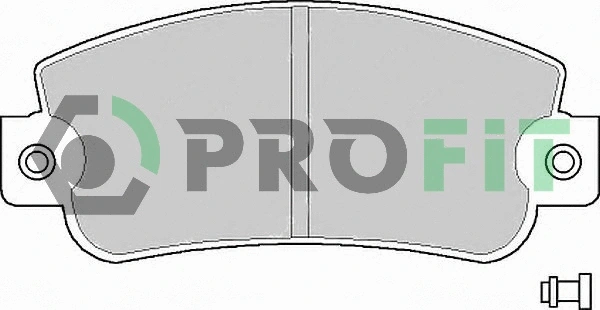 Brake Pad Set, disc brake (5000-0346)