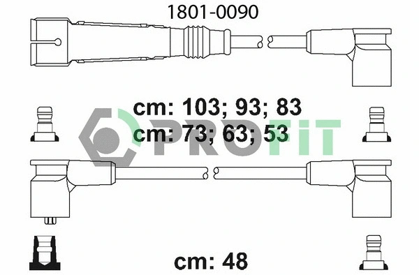 Ignition Cable Kit (1801-0090)