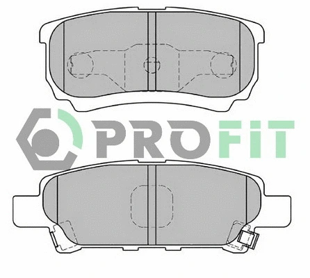 Brake Pad Set, disc brake (5000-1839 C)