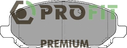 Brake Pad Set, disc brake (5005-1621)