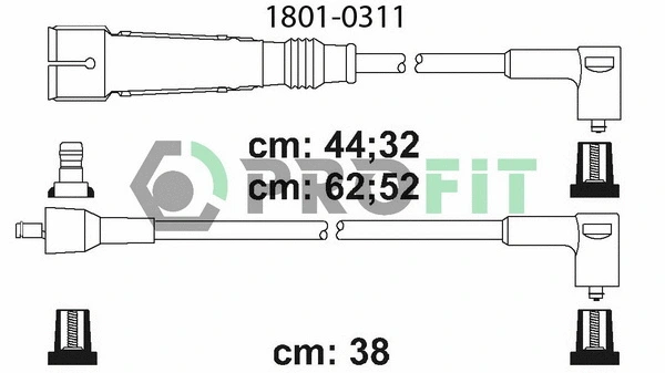 Ignition Cable Kit (1801-0311)