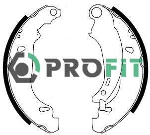 Brake Shoe Set (5001-0576)