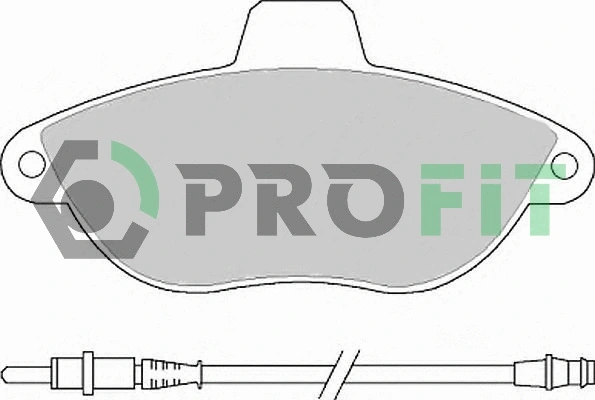 Brake Pad Set, disc brake (5000-1002)