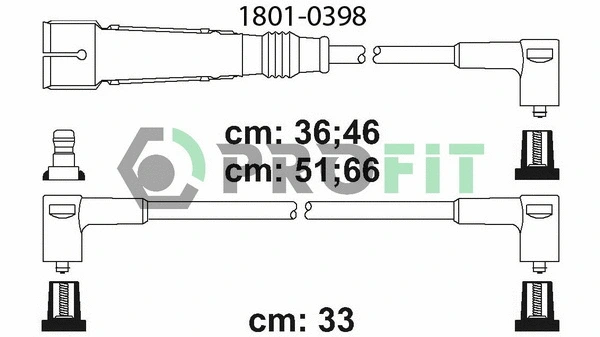 Ignition Cable Kit (1801-0398)