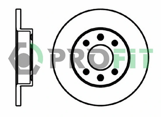 Brake Disc (5010-0055)