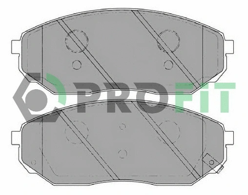 Brake Pad Set, disc brake (5000-1735 C)