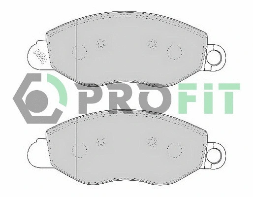 Brake Pad Set, disc brake (5000-1461)