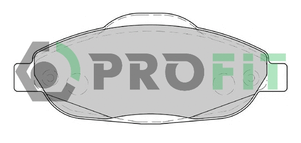 Brake Pad Set, disc brake (5000-4003)