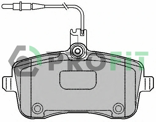 Brake Pad Set, disc brake (5000-1725)