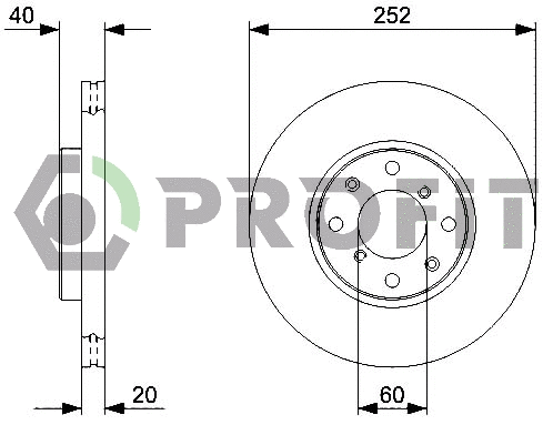 Brake Disc (5010-1520)