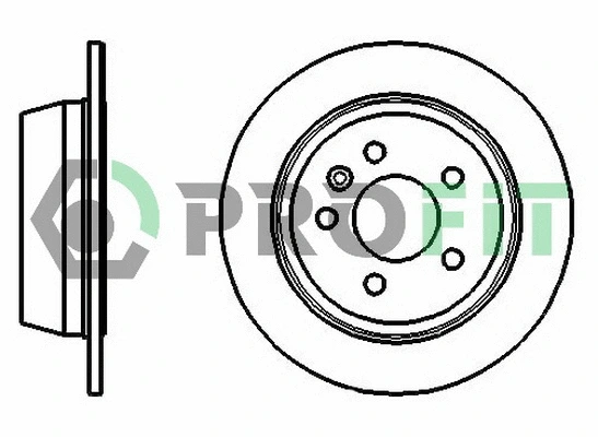 Brake Disc (5010-0861)