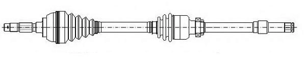 Drive Shaft (2730-0925)