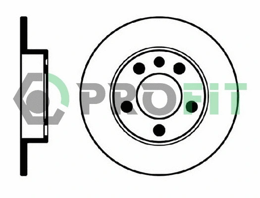 Brake Disc (5010-0929)