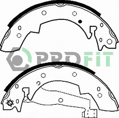 Brake Shoe Set (5001-0173)