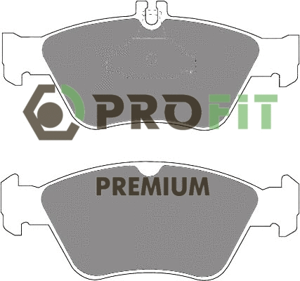 Brake Pad Set, disc brake (5005-1049)