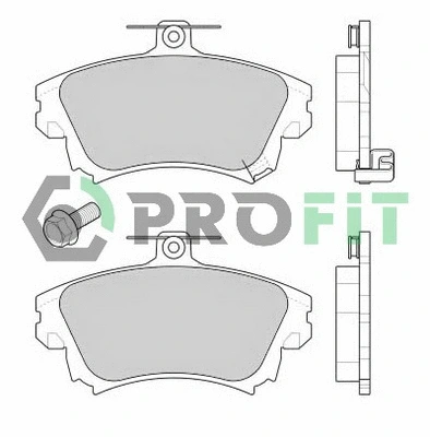 Brake Pad Set, disc brake (5000-1384)