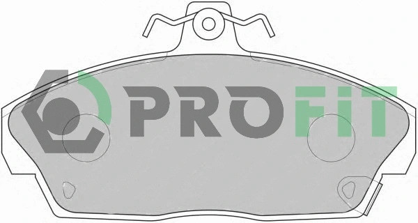 Brake Pad Set, disc brake (5000-0613)