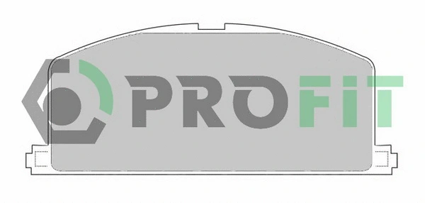 Brake Pad Set, disc brake (5000-0308)