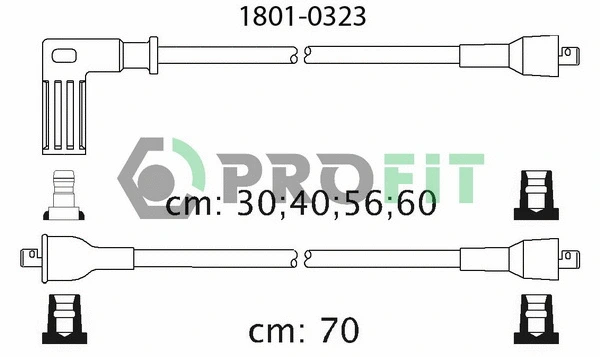 Ignition Cable Kit (1801-0323)