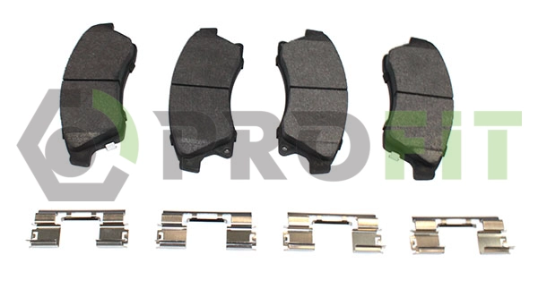 Brake Pad Set, disc brake (5000-4262)