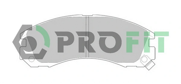 Brake Pad Set, disc brake (5000-0765)