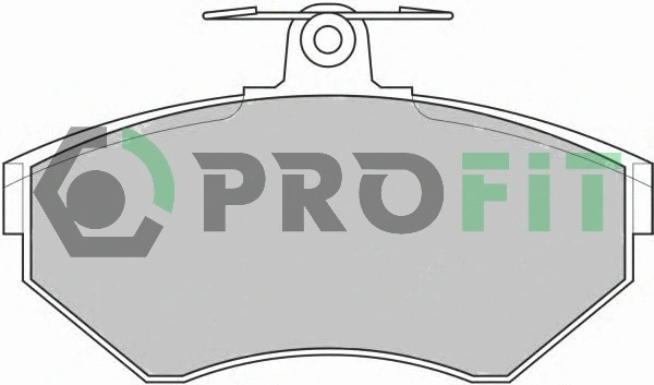 Brake Pad Set, disc brake (5000-1289)