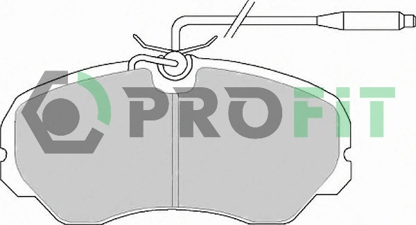 Brake Pad Set, disc brake (5000-0510)