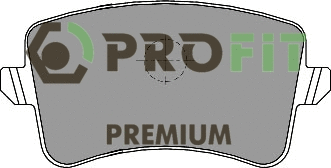 Brake Pad Set, disc brake (5005-4050)