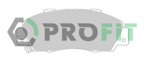Brake Pad Set, disc brake (5000-0905)