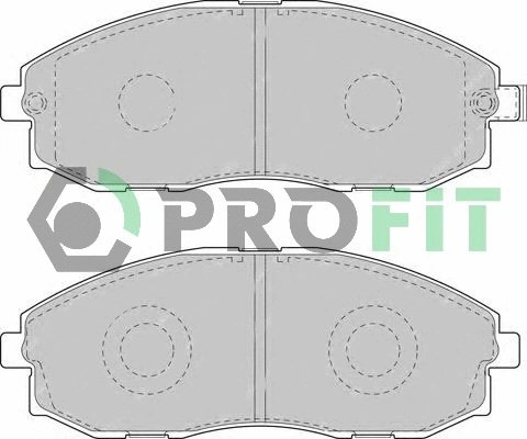 Brake Pad Set, disc brake (5000-1498)