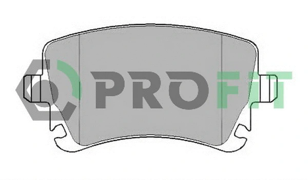 Brake Pad Set, disc brake (5000-1644)