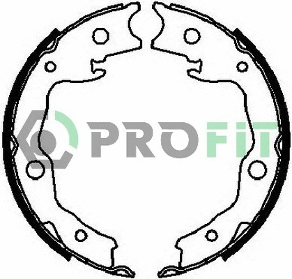 Brake Shoe Set (5001-4029)