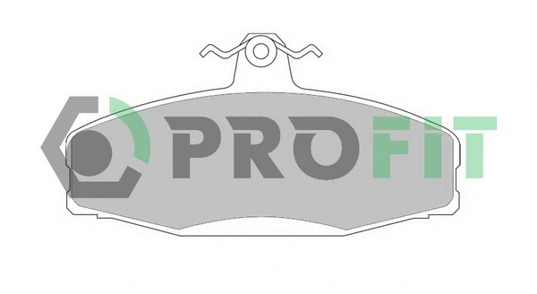 Brake Pad Set, disc brake (5000-0610)