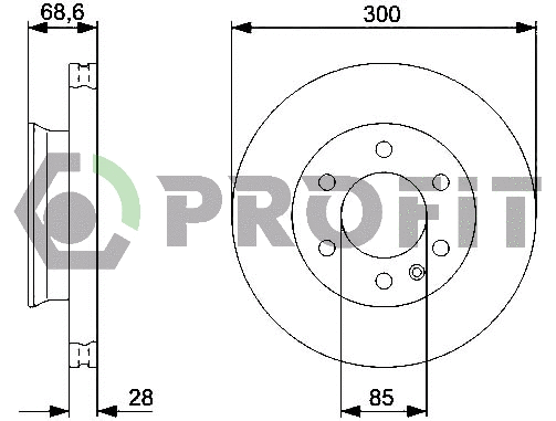 Brake Disc (5010-0310)