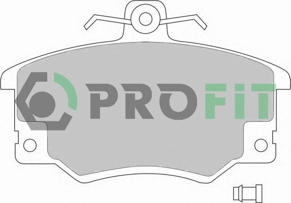 Brake Pad Set, disc brake (5000-0370)