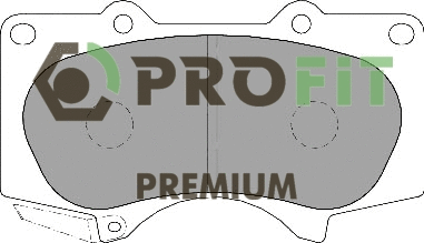 Brake Pad Set, disc brake (5005-1698)