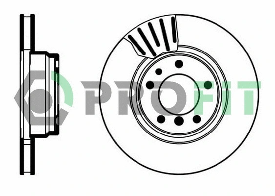 Brake Disc (5010-0624)
