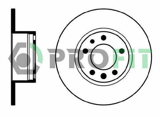 Brake Disc (5010-0210)